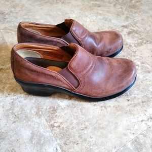 Ariat Brown Leather Slip-On Loafers